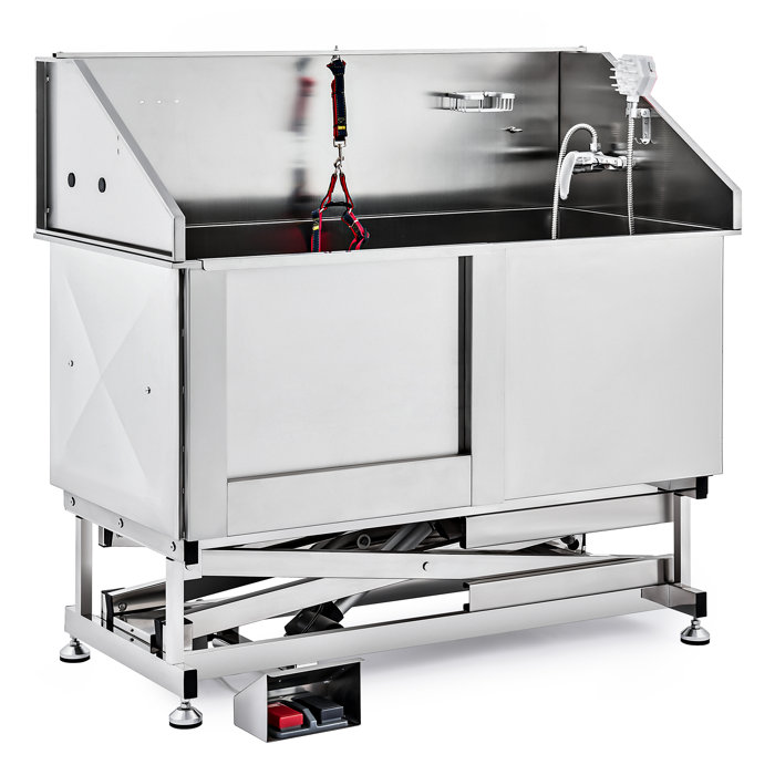 COZ Stainless Steel Dog Grooming Bath Tub & Reviews Wayfair Canada